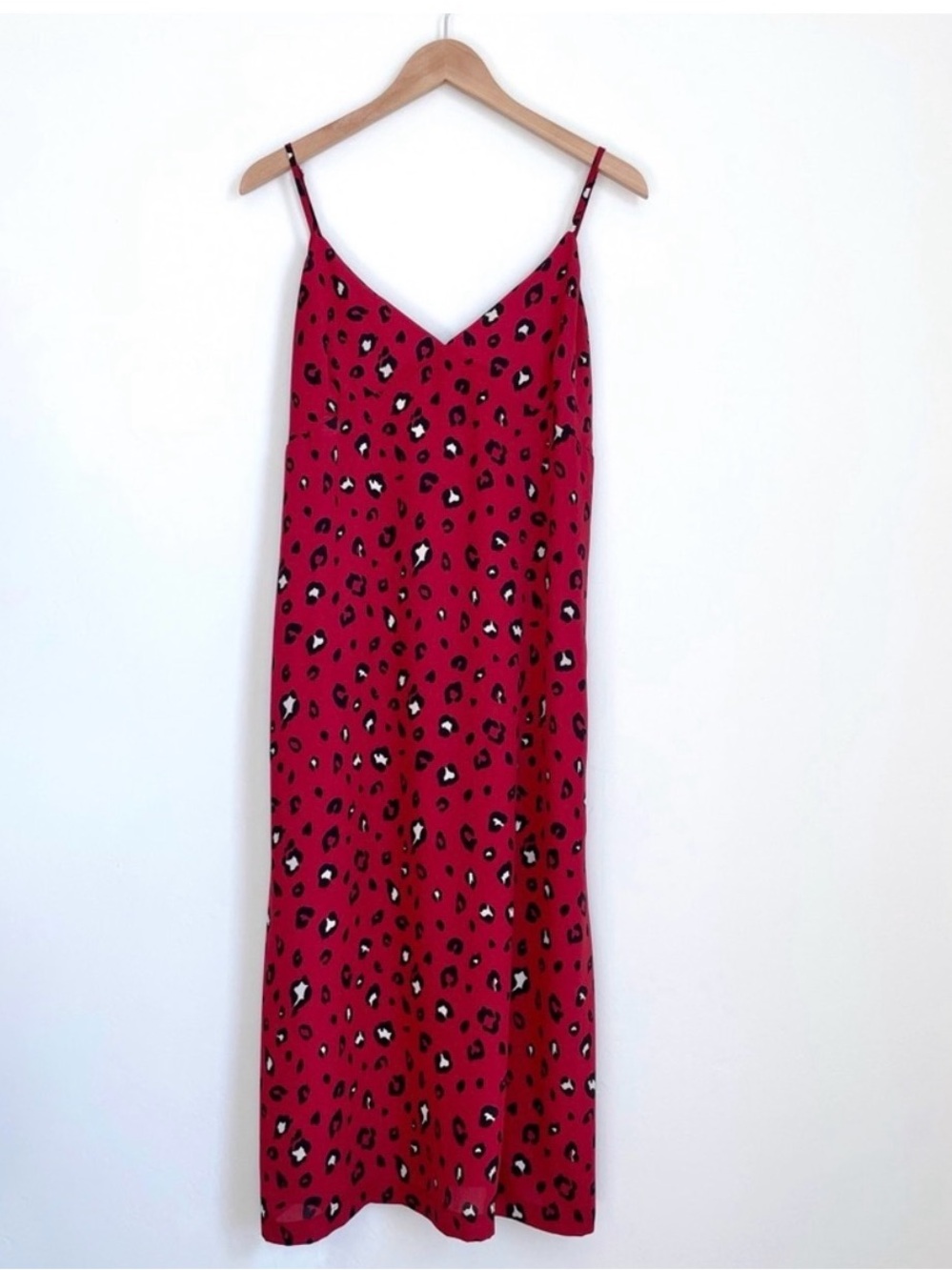 The Good Jane Animal Fever midi slip dress